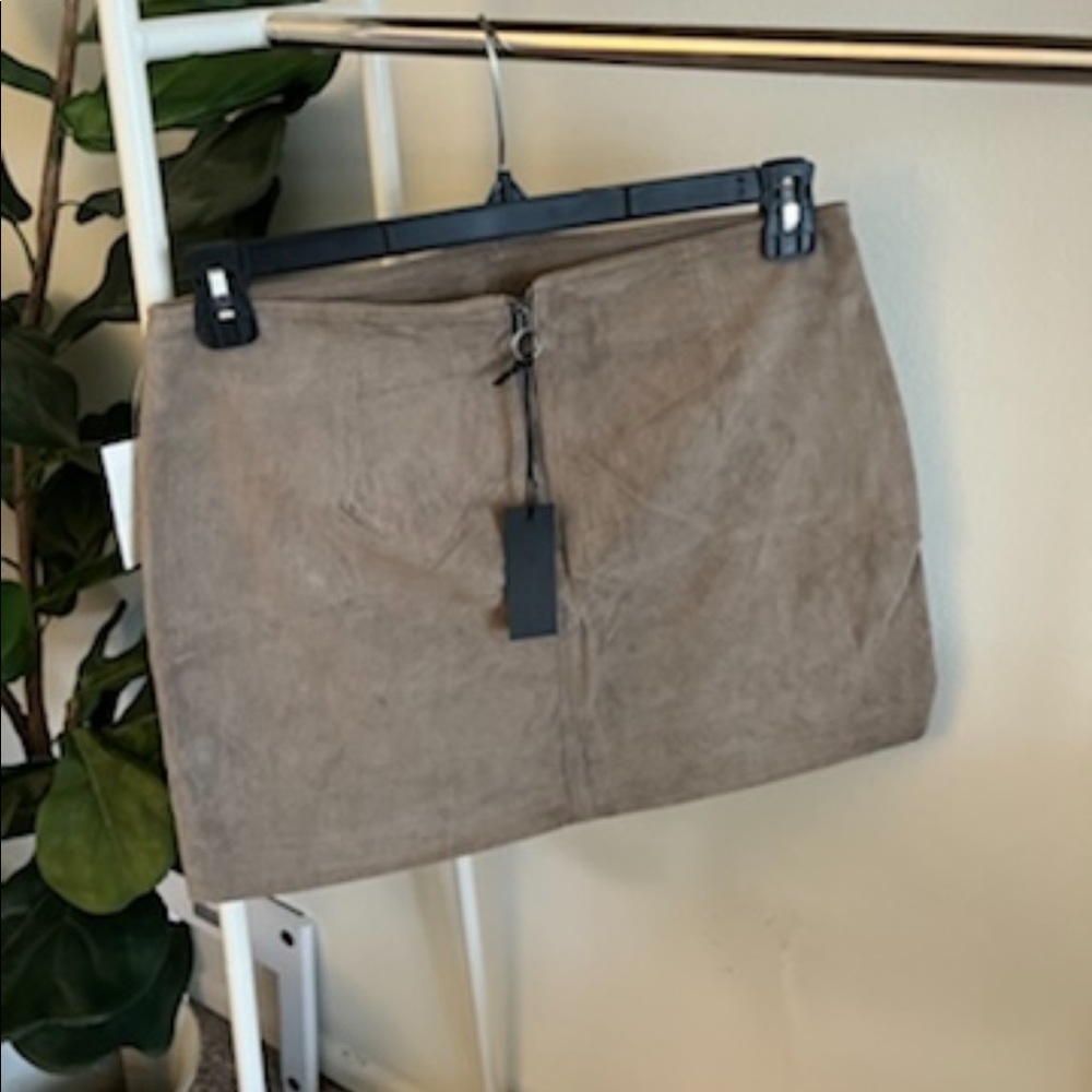 Blank NYC Suede Skirt